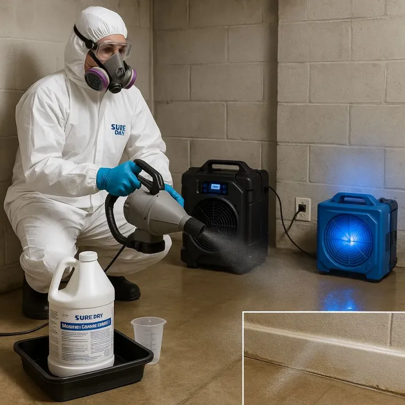 Sanitization and Odor Removal process in Summit, NJ